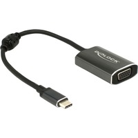 62989 videokabel adapter 0,2 m USB Type-C VGA (D-Sub) Grå