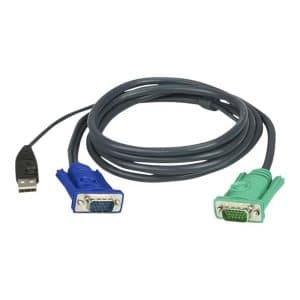 ATEN KVM-kabel SPHD15 male to HD15 male
