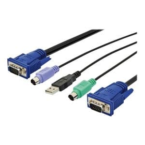 DIGITUS Octopus - keyboard / video / mouse (KVM) cable - 3 m