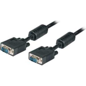 EFB VGA kabel 10M Han/Han 2 x HD Dsub15 m/m, sort