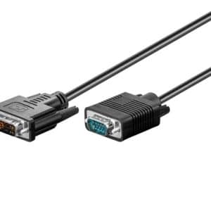 Goobay DVI-I/VGA-Kabel - 3 meter