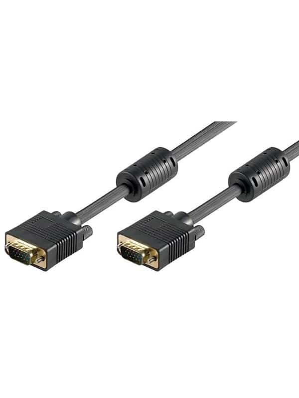 Pro VGA FullHD Cable - Black - 0.8m