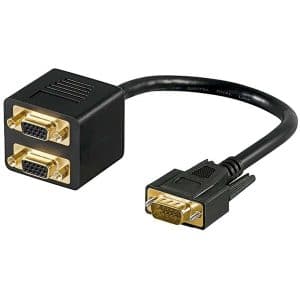 Pro VGA split cable - 2 x VGA (Male)
