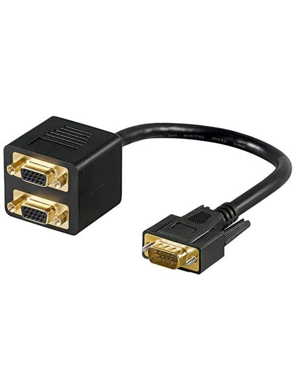 Pro VGA split cable - 2 x VGA (Male)