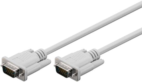 Standard VGA kabel Han/Han - 2 m