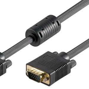 VGA kabel - Fuld HD - Guldbelagt- 10 m