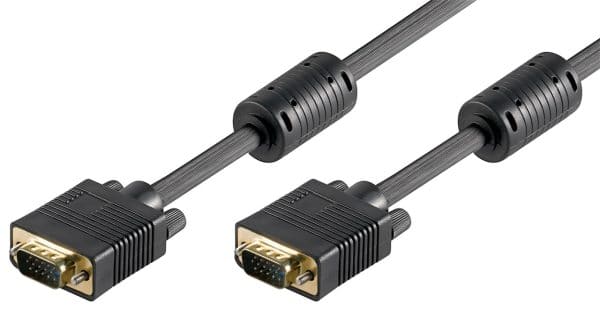 VGA kabel - Fuld HD - Guldbelagt- 15 m