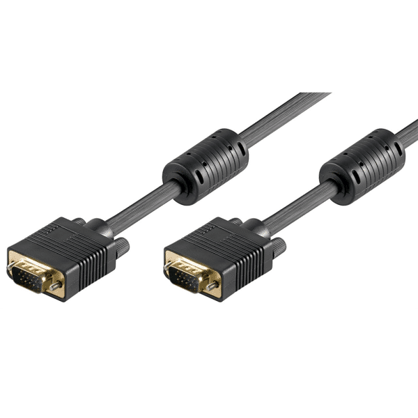 VGA kabel - Fuld HD - Guldbelagt- 7 m