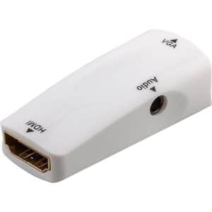 Pro Compact HDMI™/VGA adapter incl. audio gold-plated