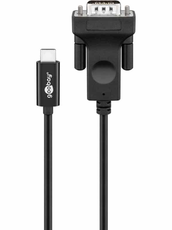 Pro USB-C™ VGA adapter cable (1080p 60 Hz) 1.80 m bl