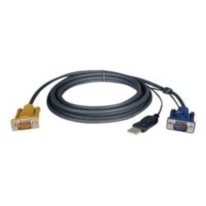 Tripp Lite 6ft USB Cable Kit for KVM Switch 2-in-1 B020 / B022 Series KVMs 6' - video / USB cable - 1.83 m