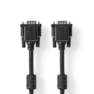 Nedis CCGL59000BK50 VGA cable