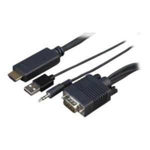 Sony CAB-VGAHDMI1 - HDMI cable - HDMI / VGA / audio / USB - 1 m