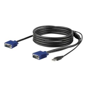 StarTech.com 10ft / 3m USB KVM Cable for Rackmount Consoles - VGA and USB - video / USB cable - 3 m